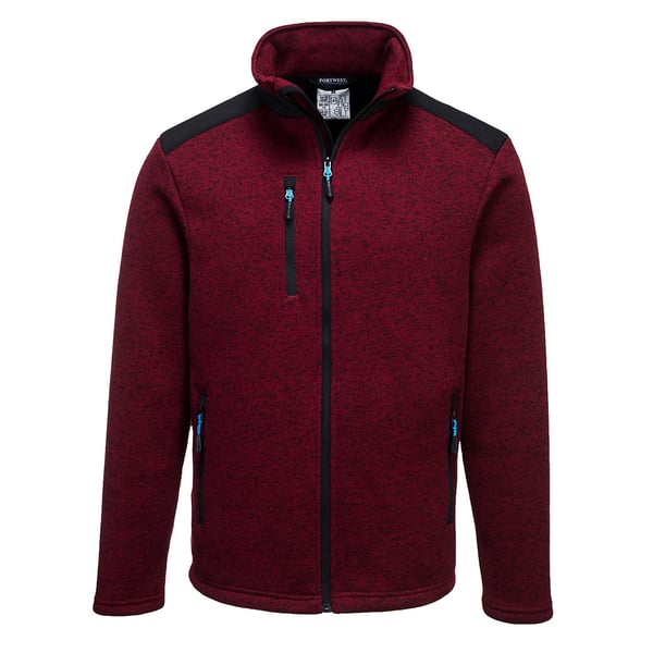 KX3 T830 RØD FLEECE SWEATSHIRT STØRRELSE XXL - BHP T830R XX
