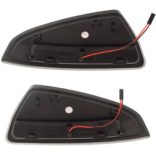 Mercedes S204 W204 C-sarja 07-11 vasen + oikea vilkkupeili SAVUSTETTU DYNAMIC LED 2 kpl sarja
