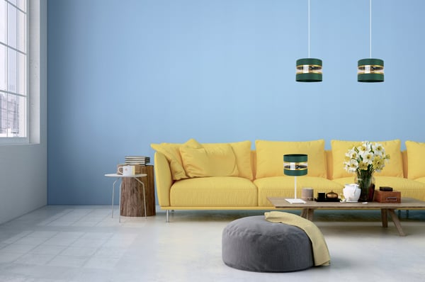 NATBORDLAMPE, ELEGANT GYLDET LAMPESKÆRM, 20 CM
