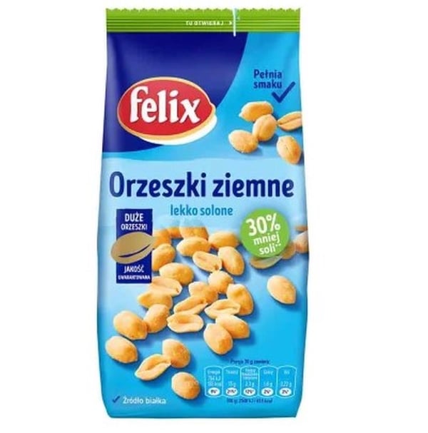 Felix kevyesti suolatut maapähkinät 380 g