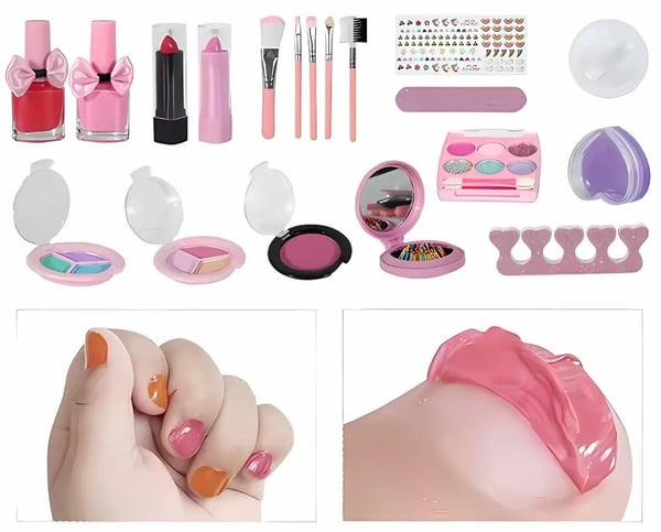 Kosmetiksæt, makeup, negle, piger, enhjørning som gave