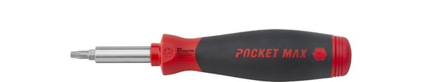 POCKETMAX MAGNEETTINEN RUUVIMEISSELI TERÄLIPASELLA, 8 TERÄÄ - WH 45292