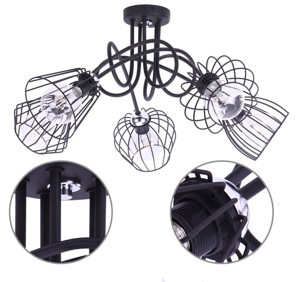 KATTOVALAISIMEN DIAMOND LOFT EDISON RETRO