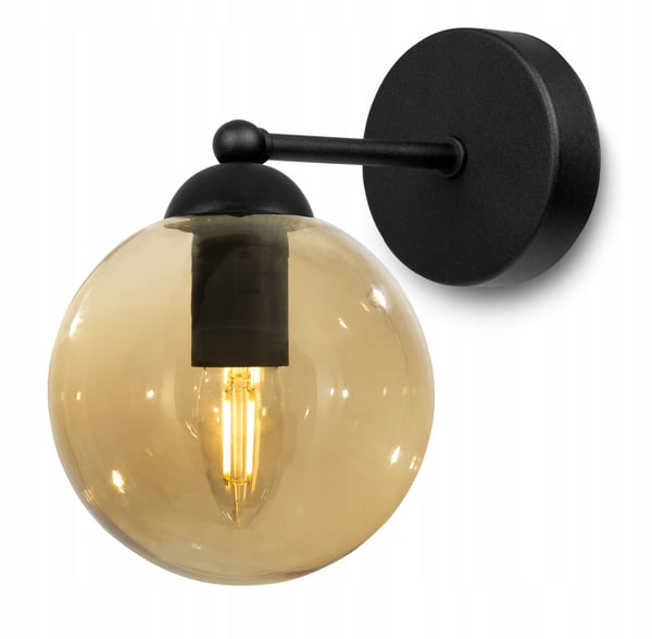 ELEGANT GLASKUGLE VÆGLAMPE LED-UDVALG