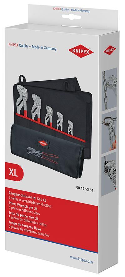 RØRTANGSÆT I KASSE MED 5 DELER 125-300 MM - KN 00 19 554