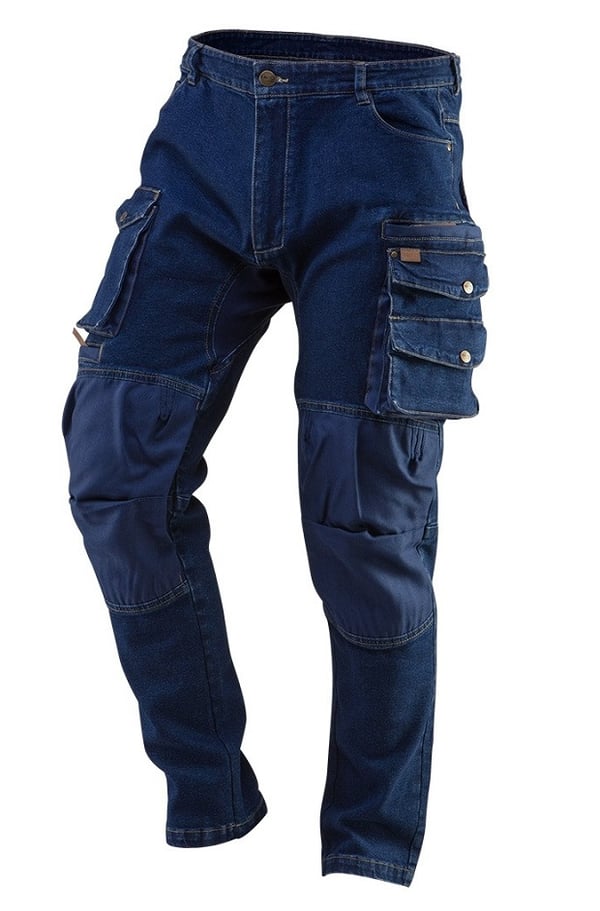 ARBEJDSBUKSER I DENIM, STØRRELSE L - T N81-228L