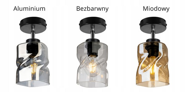 MODERNI KATTOVALAISIN ELEGANTTI LASIVALIAISIN