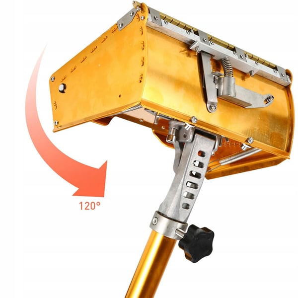 Gipslåda ProFlex fogningsanordning för gipsskivor 3 kg 250mm 5-stegsteleskop 100-162 cm med hjul