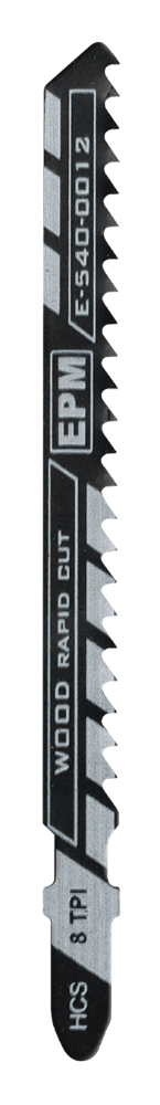 PISTOSAHAN TERÄ 74 MM 8 TPI PUU T111C 5 KPL - E-540-0012