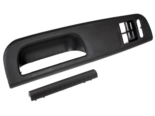 VW Golf IV 97-03 SORT dørhåndtag forreste venstre 2 GLAS + DÆKSEL