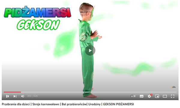 PJ Masks kostume til karneval, gekko-udklædning, kostumefest 12