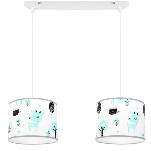 Lofthængende lampe til børn, LED-lampeskærm