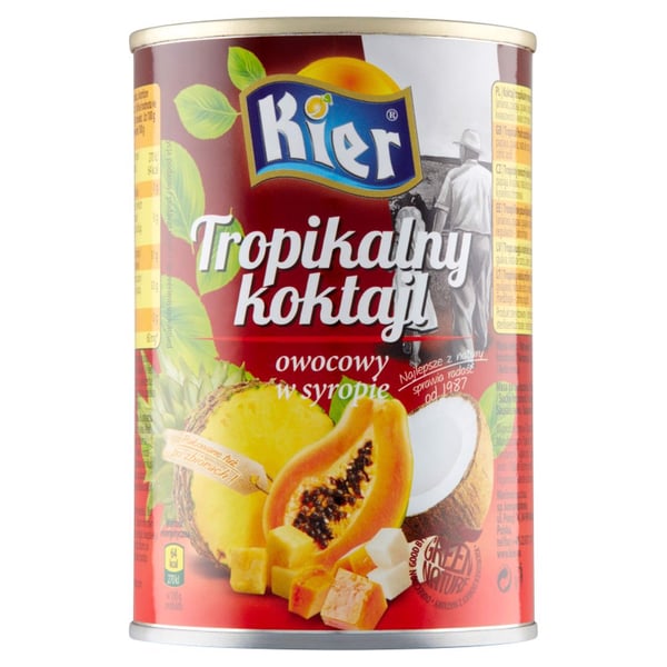 Kier Trooppinen Hedelmäcocktail Siirapissa 425 g
