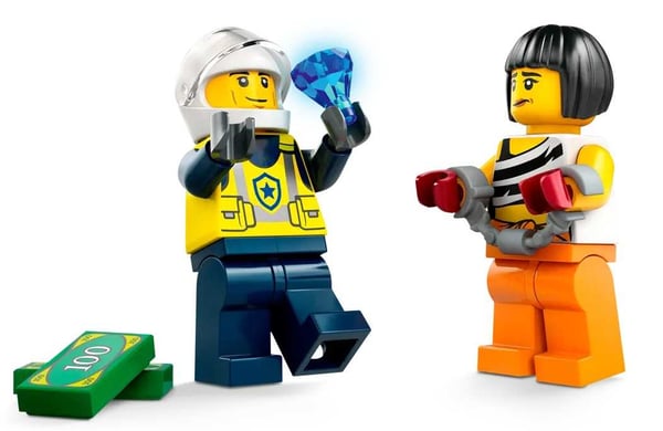 60415 - Lego City - Polisbilsjakt med Muskelbil