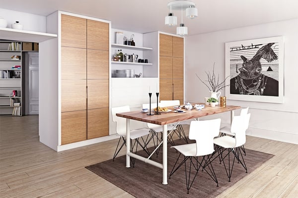 Moderni metallinen riippuvalaisin