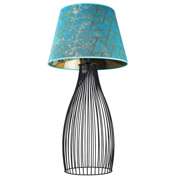 NAT LAMPE RØR LAMPESKÆRM KEGLE MØNSTER