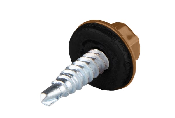 Landmandsskruer GTO2 Z14 4,8x20mm RAL 8003