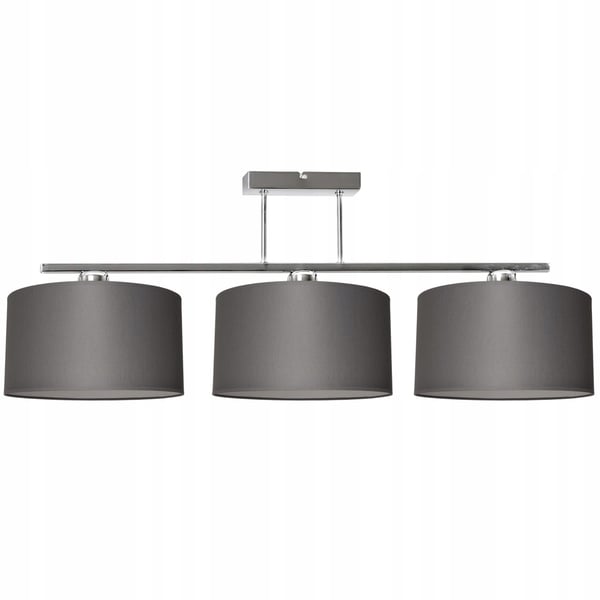 MODERN HÄNGLAMPA, LAMPSKÄRM I KROMMATERIAL, LED