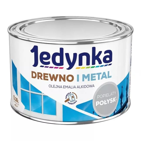 ALKYD EMALJE TIL TRÆ OG METAL ASK 0,36L - 5EMAL.POP0,4