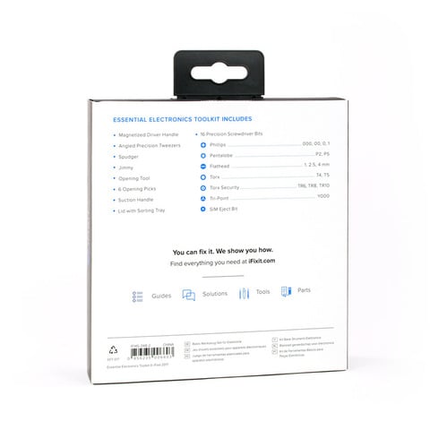 Verktygssats iFixIt Essential Electronics Toolkit