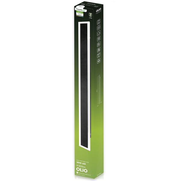 OLIO LED-puutarhavalo pintaliitäntä seinäkiinnike 30W 4000K 100cm IP65 LUMILED