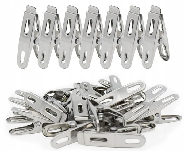 Metallklemmebakkker, 20 stk - 27327