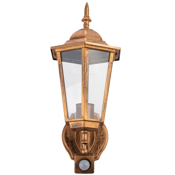 Utomhusklinkel Belysning Vägglampa Yttre E27 LED Lykta Rörelsesensor BELLIS LUMILED