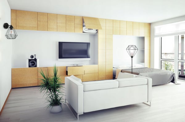 ELEGANTTI RETRO-SEINÄVALAISIMEN LANKAVALO MUSTA LOFT