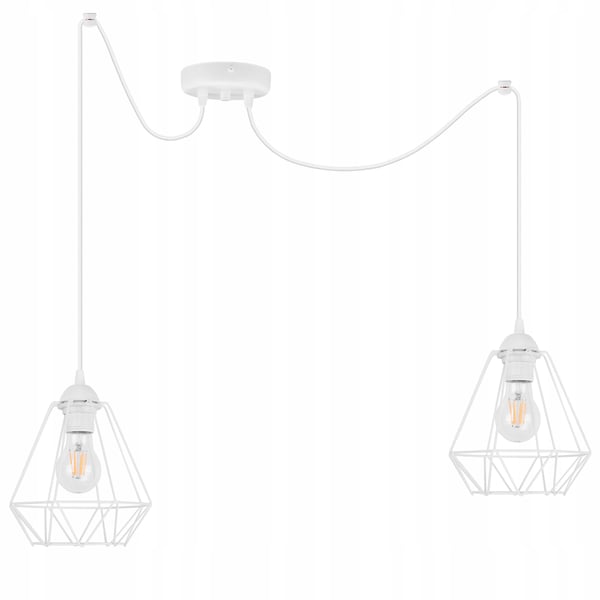 HÄNGANDE taklampa ljuskrona SPIDER loft E27 LED