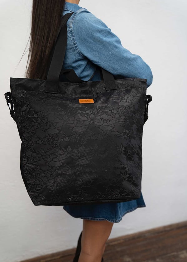 Shoppingväska R-TZ15605-2448 Svart W03