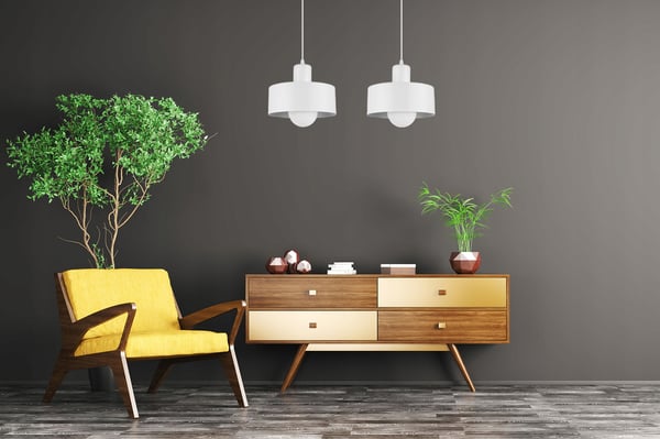 MODERN TAKLAMPA, VAL AV LED-LAMPSKÄRM