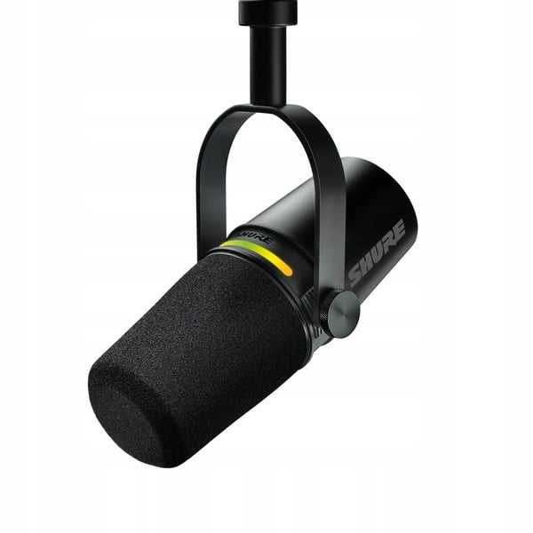 Shure MV7-K - XLR/USB-C Sort Voice-Over Mikrofon