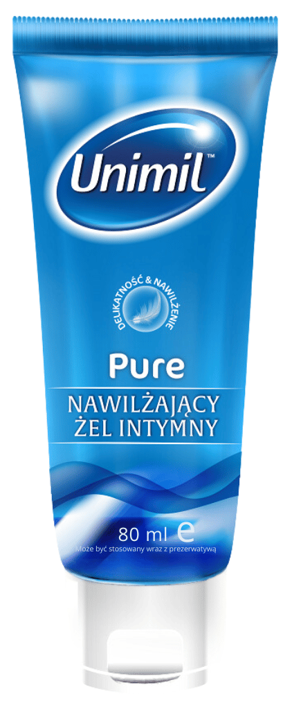 Unimil Pure återfuktande intimgel 80ml Unimil Pure återfuktande intimgel 80ml