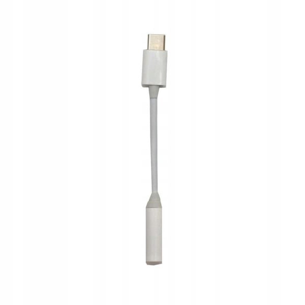 Lydadapter 3,5 mm jackstik med DAC til USB C Type-C Hvid
