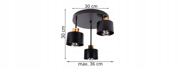 Lofthængende lampe, lysekrone, plafon, LED