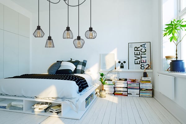 Hämähäkki-riippuvalaisin, eri sävyjä, Loft LED
