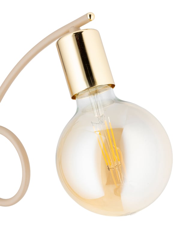 Kango Beige vägglampa 1xE27