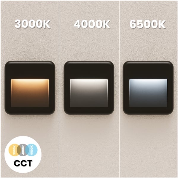 Utomhuslampa trappvägg scenovljus CCT 3000-6500K LED 4W IP65 VIREO LUMILED