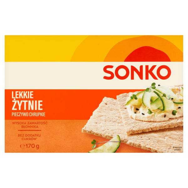 Sonko Vaalea ruisnäkkileipä 170 g
