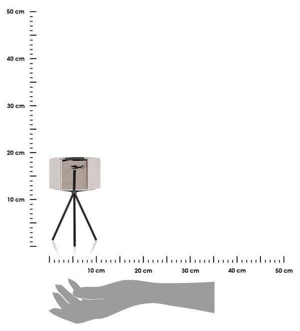 Sashi Sølv Urtepotte 18,5 cm