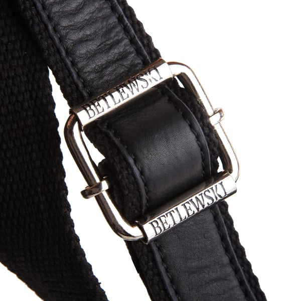 TBG-YM-103 musta miesten Oxford-lähettilaukku + todistus