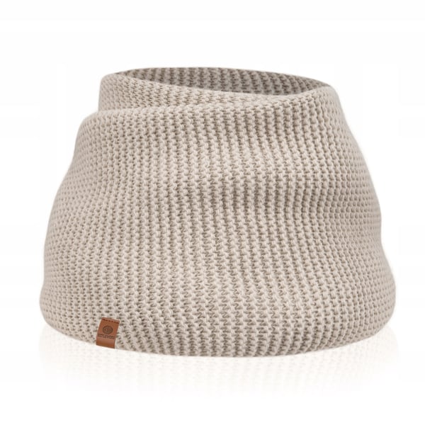 BKD-BK-08 beige varm damhalsduk vinter