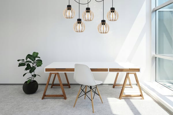 MODERNI PUINEN LED-KATTOVALAISIN