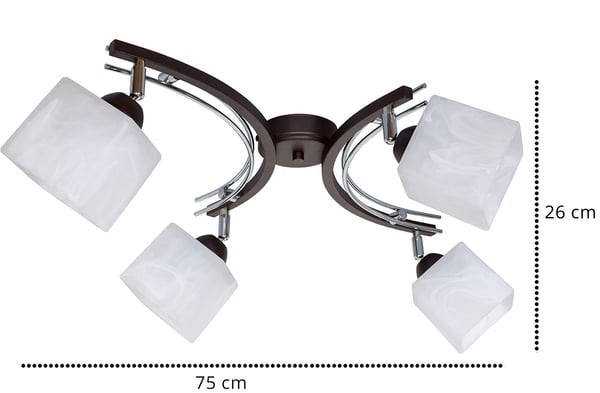 Elegantti LED 4x60W kattovalaisin