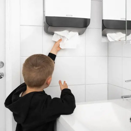 Katrin Vikta Handduksdispenser, M, Vit