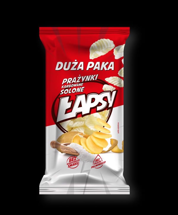 Łapsy suolatut aaltopeltileivät 110 g Łapsy suolatut aaltopeltileivät 110 g