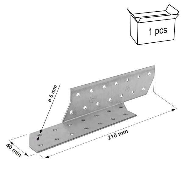 Spärripidin ŁK4 40x210x2,0 oikea (1)