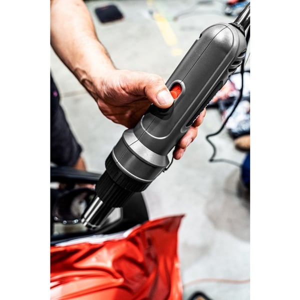Varmepistol 2000W, temperaturområde op til 550°C, 2 hastigheder, lige håndtag - T 59G523