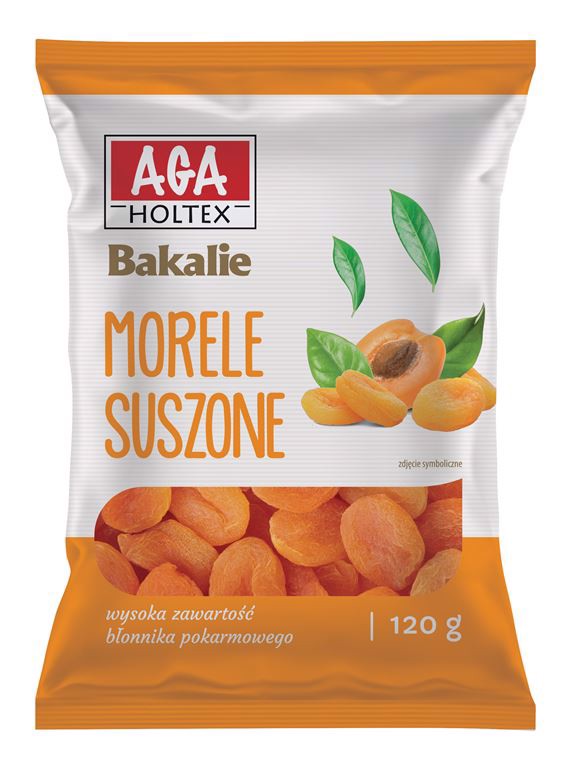 Aga Holtex kuivatut aprikoosit 120 g kuivatut hedelmät