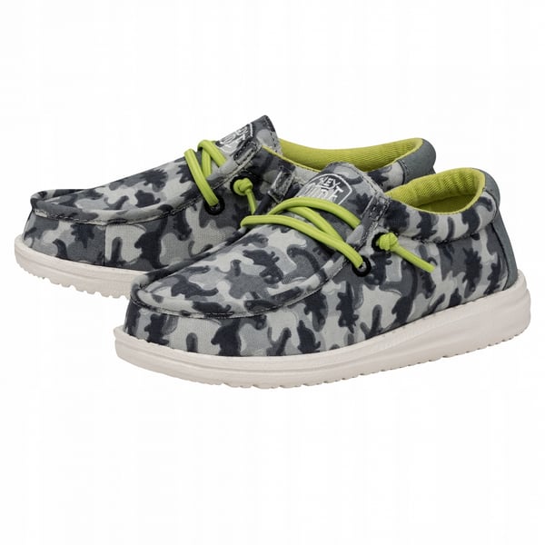HEYDUDE WALLY YOUTH CAMODINO 40043 37 BLÅ